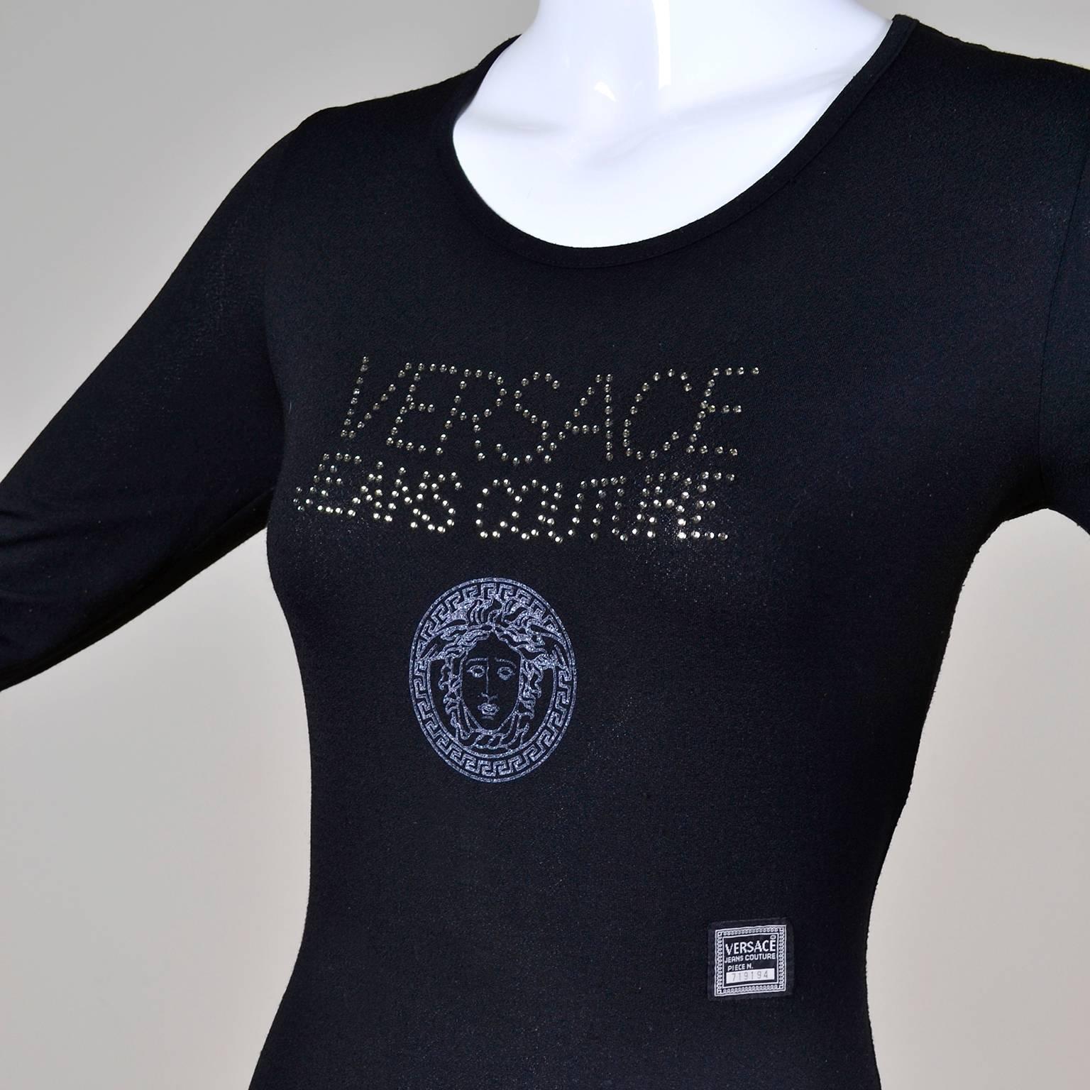 versace jeans couture bodysuit
