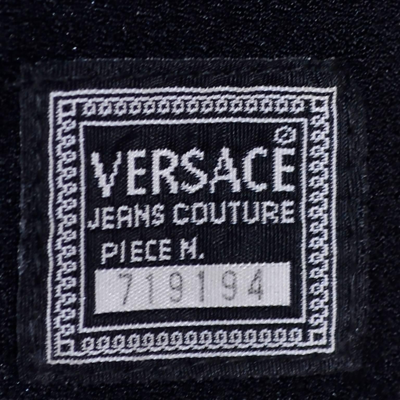 Versace jeans couture piece number clearance