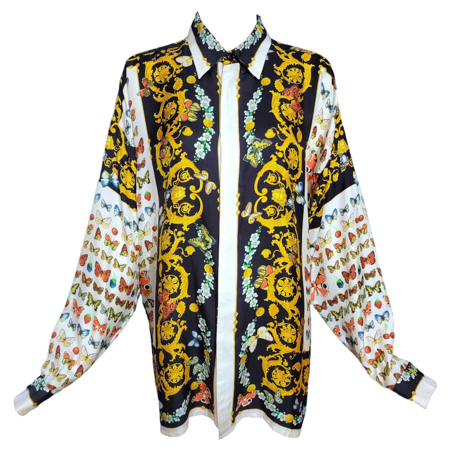 Versace Silk Shirt Replica | lupon.gov.ph
