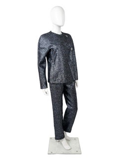 Gianni Versace by Donatella F/W 1998 Satin Embellished Wool Set