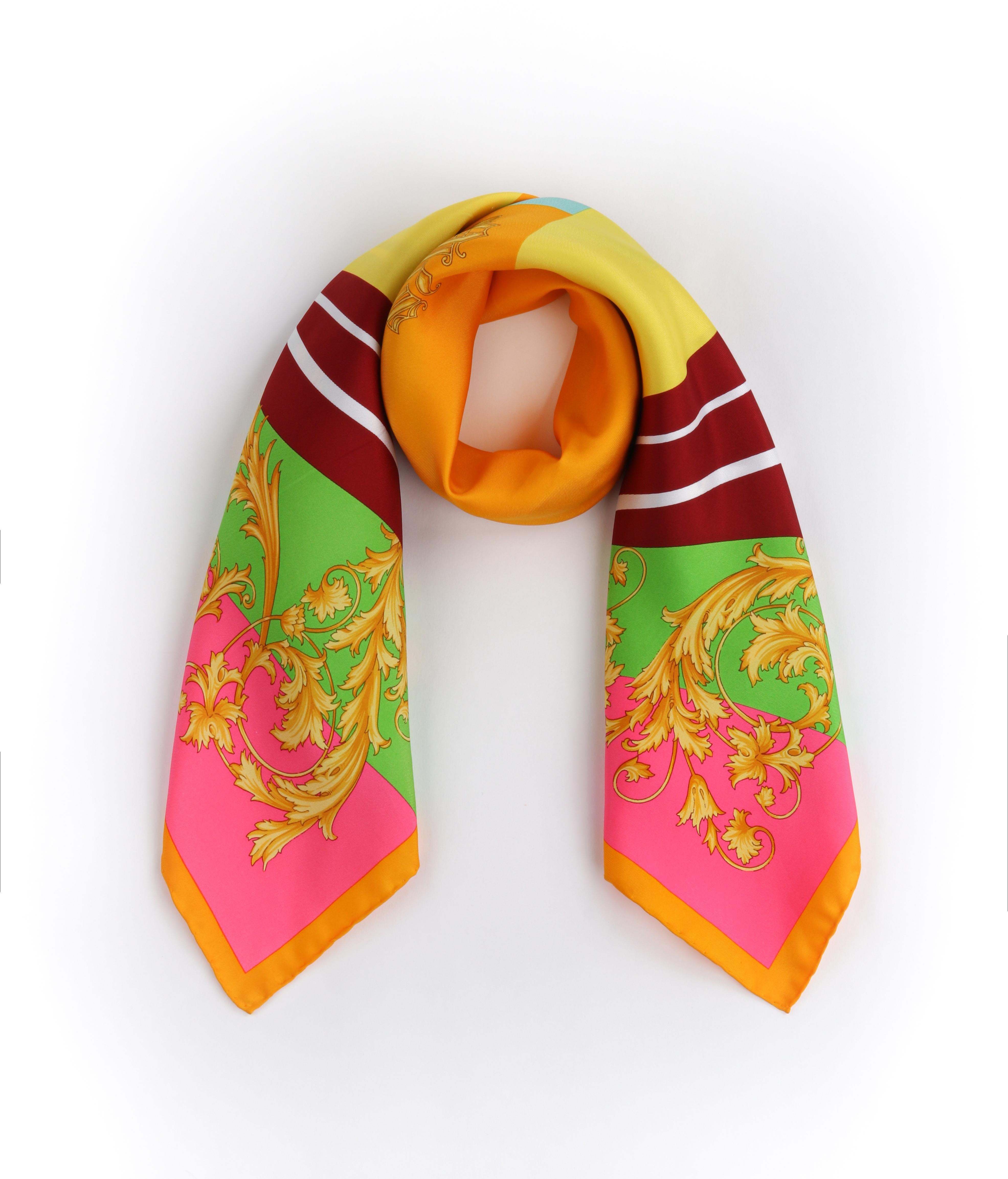 gianni versace silk scarf
