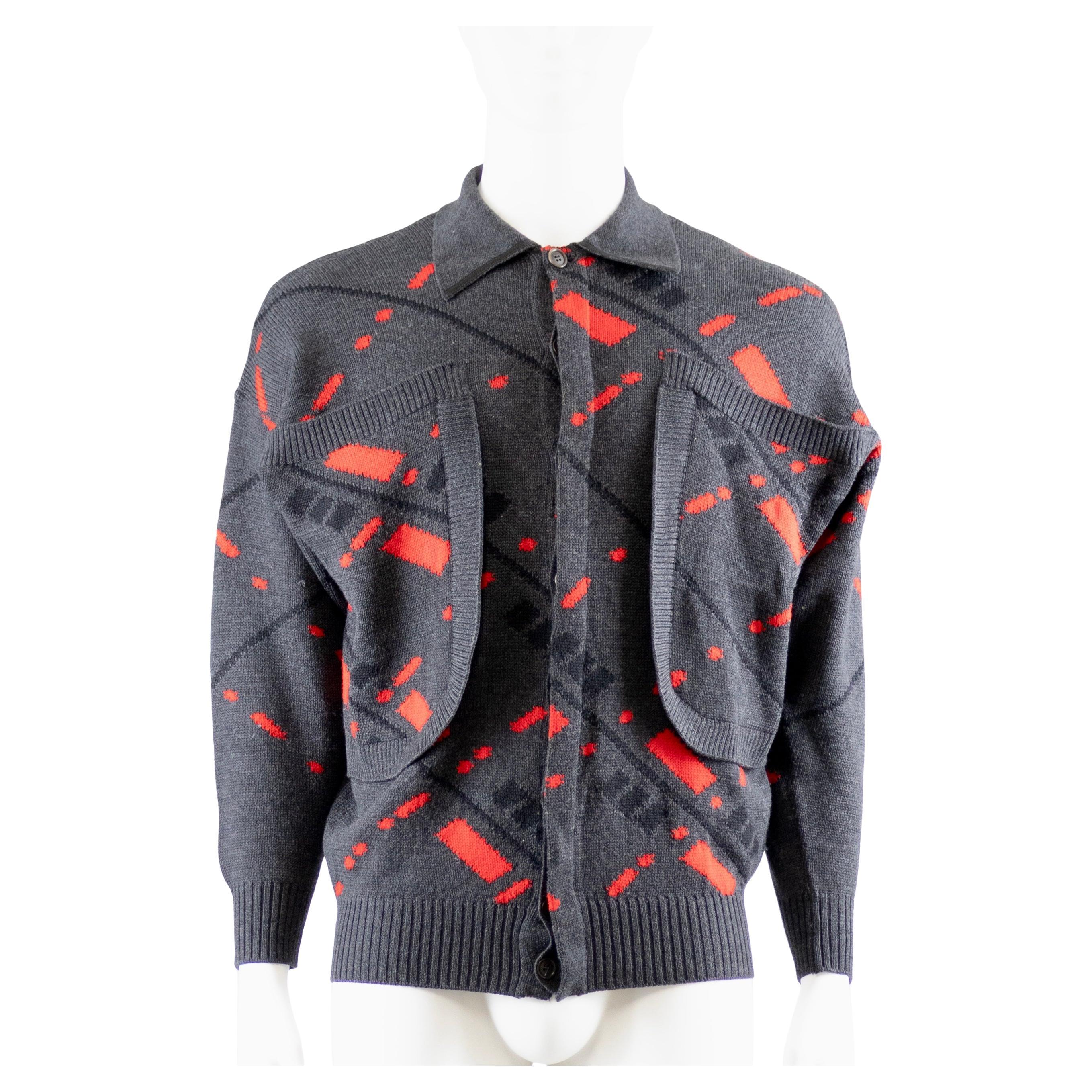 Gianni Versace Cardigan Circa Late 1980s