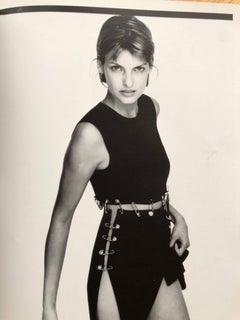 Gianni Versace Catalogue No 26 Richard Avedon 1994 Safety Pin Linda Evangelista