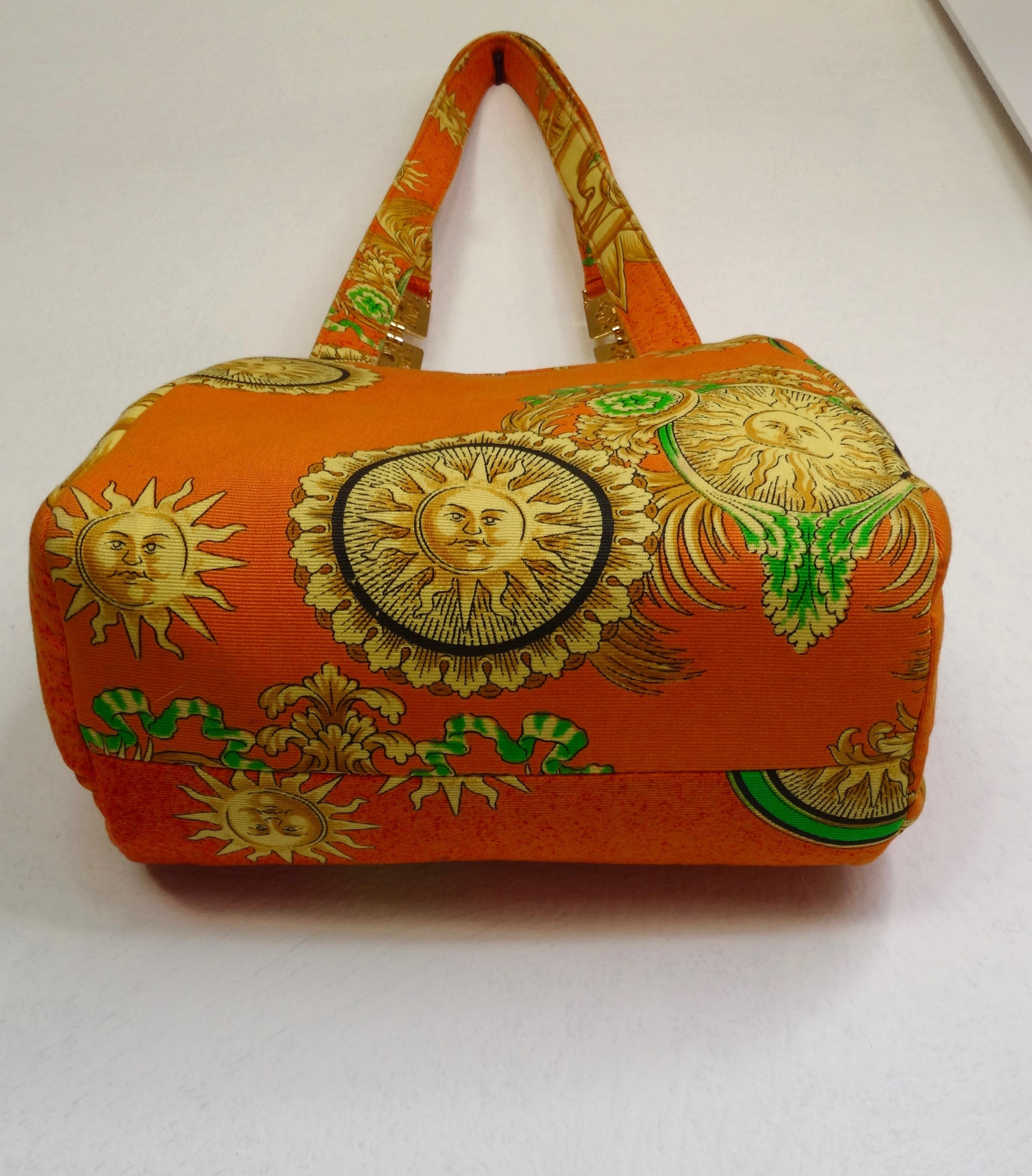 Gianni Versace Celestial Sun Shoulder Handbag 2