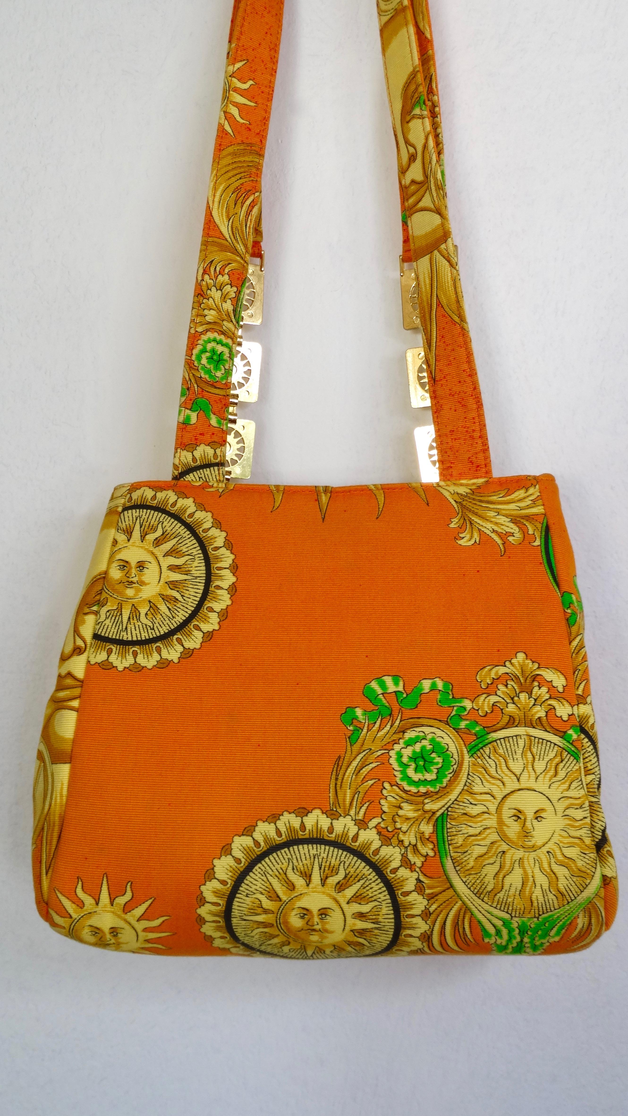Gianni Versace Celestial Sun Shoulder Handbag 1