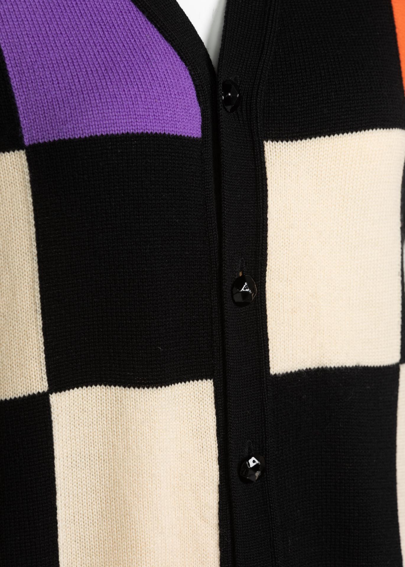 Gianni Versace Colorblock-Pulloverweste, 1980er Jahre im Angebot 2