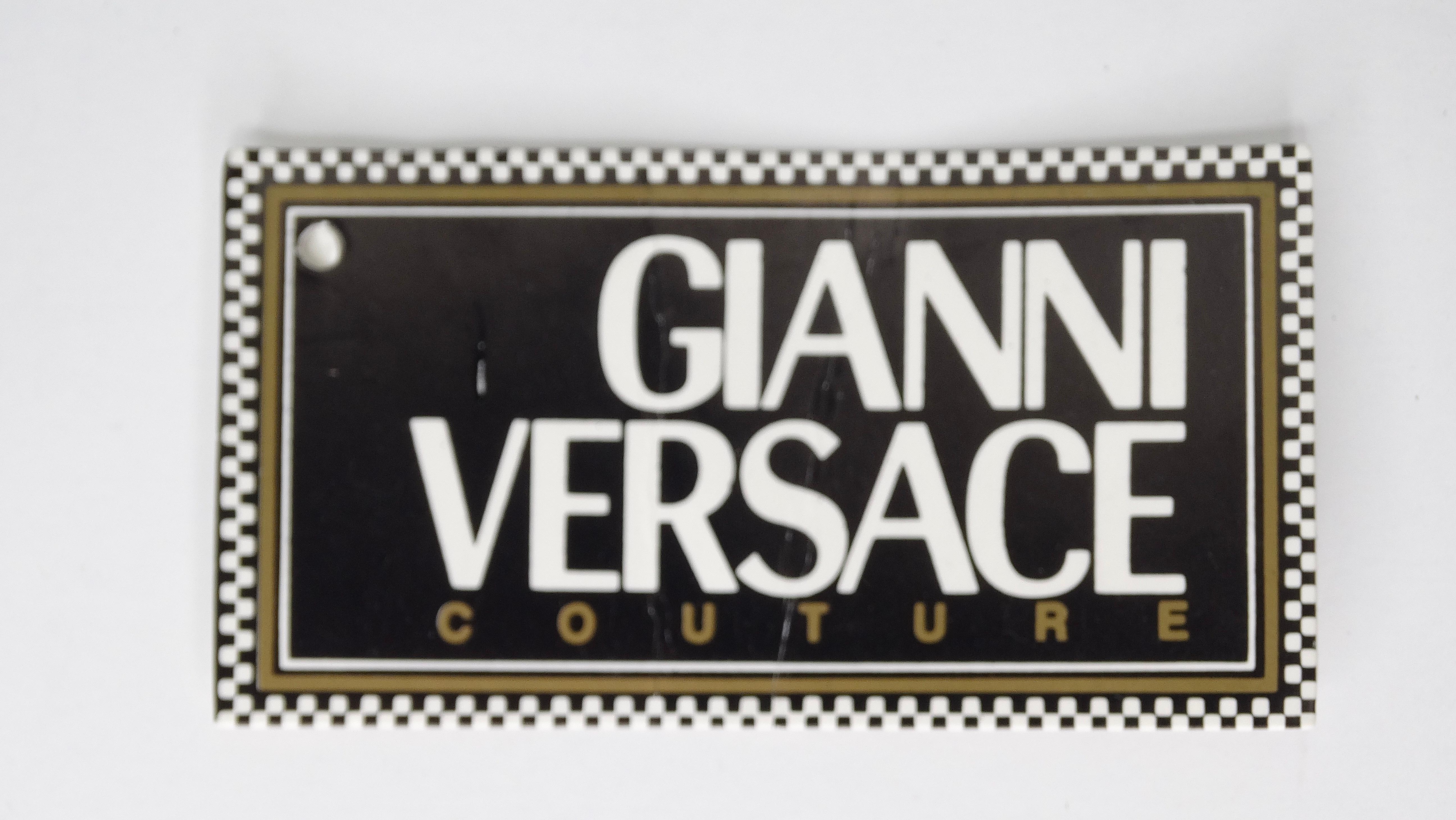 Gianni Versace Couture 1997 Absolut Vodka Bag  For Sale 7