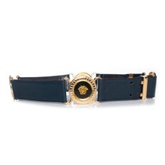 Gianni Versace couture, Blue waist belt