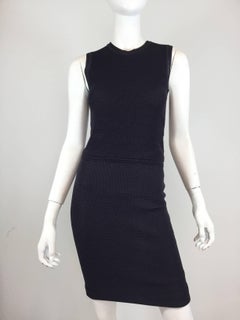 Gianni Versace Couture Bodycon Knit Skirt and Top Set Vintage