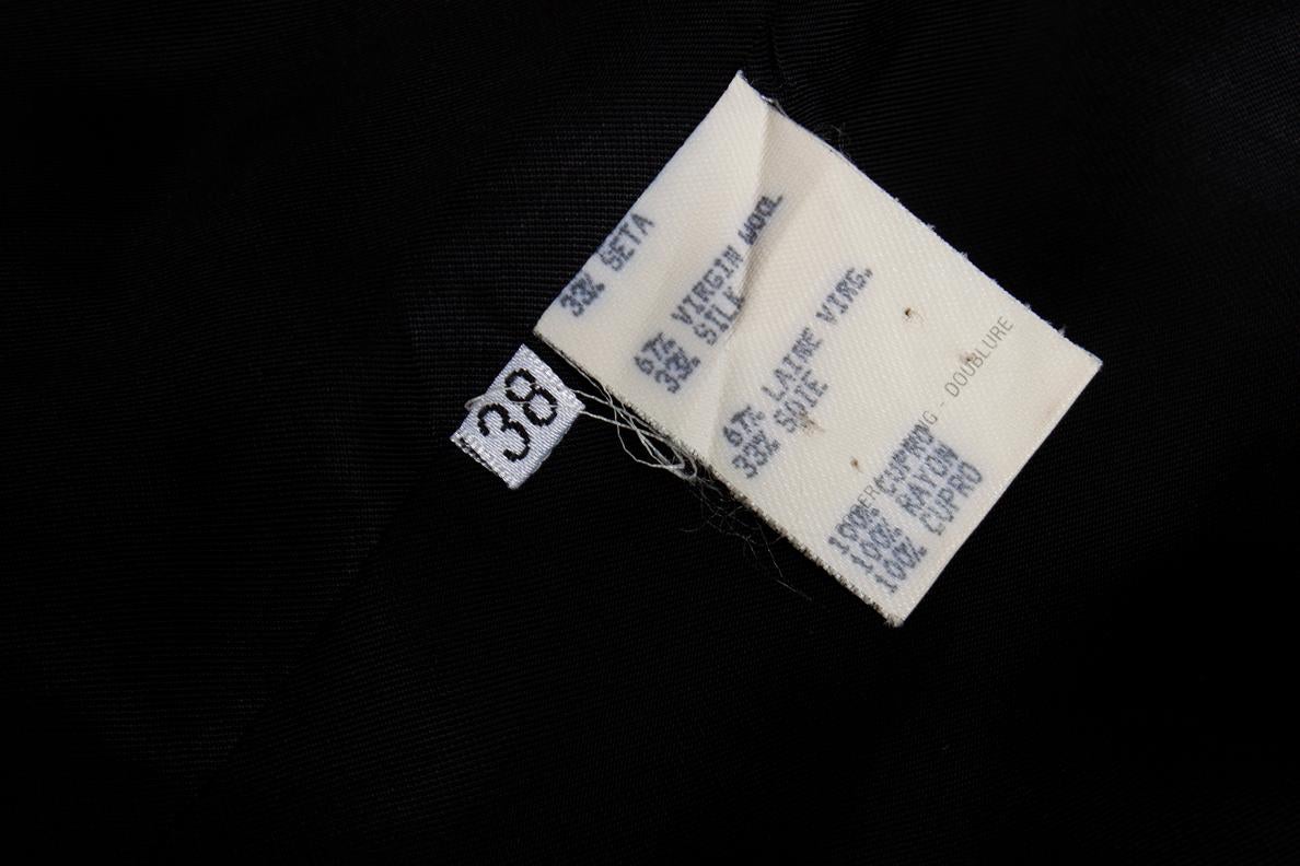 Women's Gianni Versace Couture, Maxi blazer with yellow collar For Sale