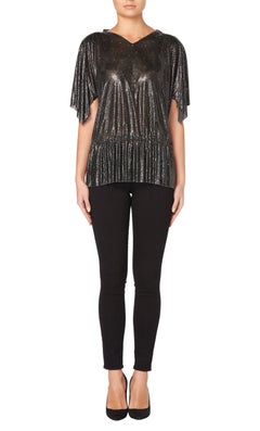 Gianni Versace Couture, Mesh metal Oroton top, Autumn/Winter 1983