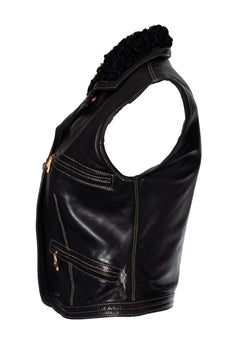 Gianni Versace Couture, Runway leather vest