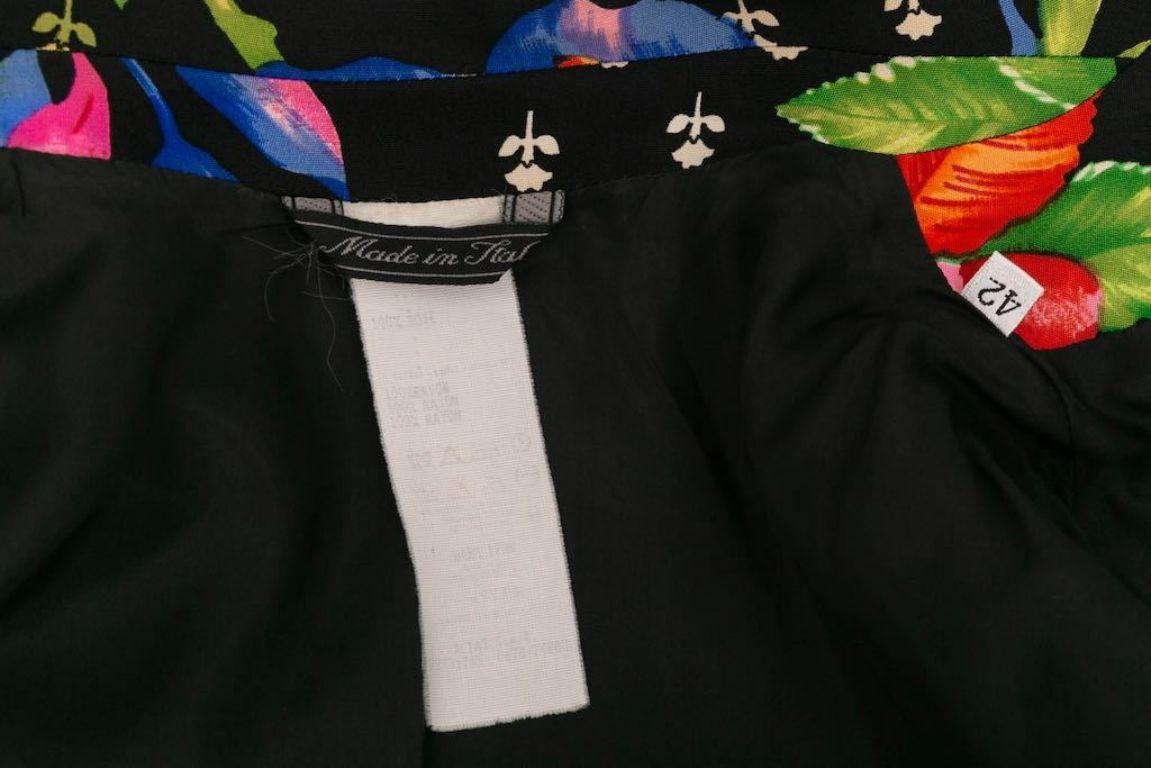 Gianni Versace Couture Silk Jacket For Sale 3