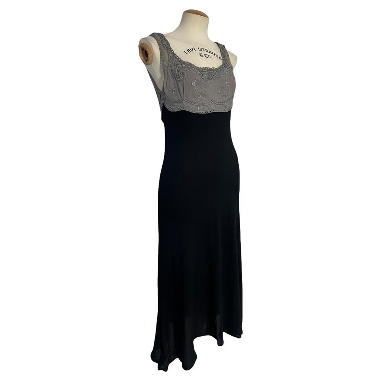 versace embroidered dress Versace Leather Lace-Embellished Evening Gown main image 0