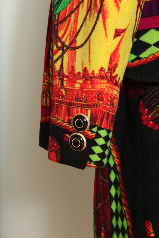 Gianni Versace Couture Theater Print Suit For Sale 2