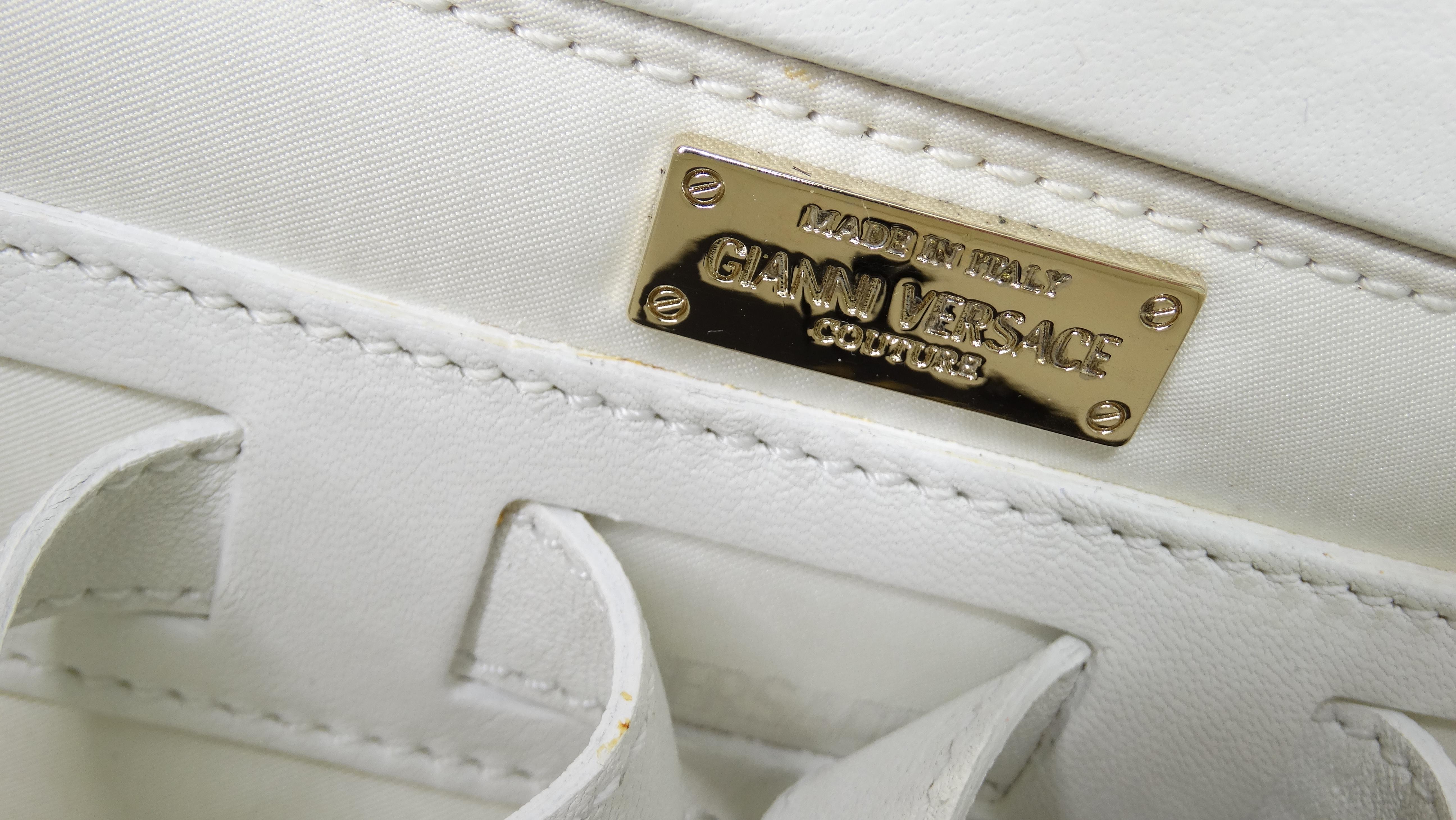 Gianni Versace Couture Train Case Bag For Sale at 1stDibs gianni