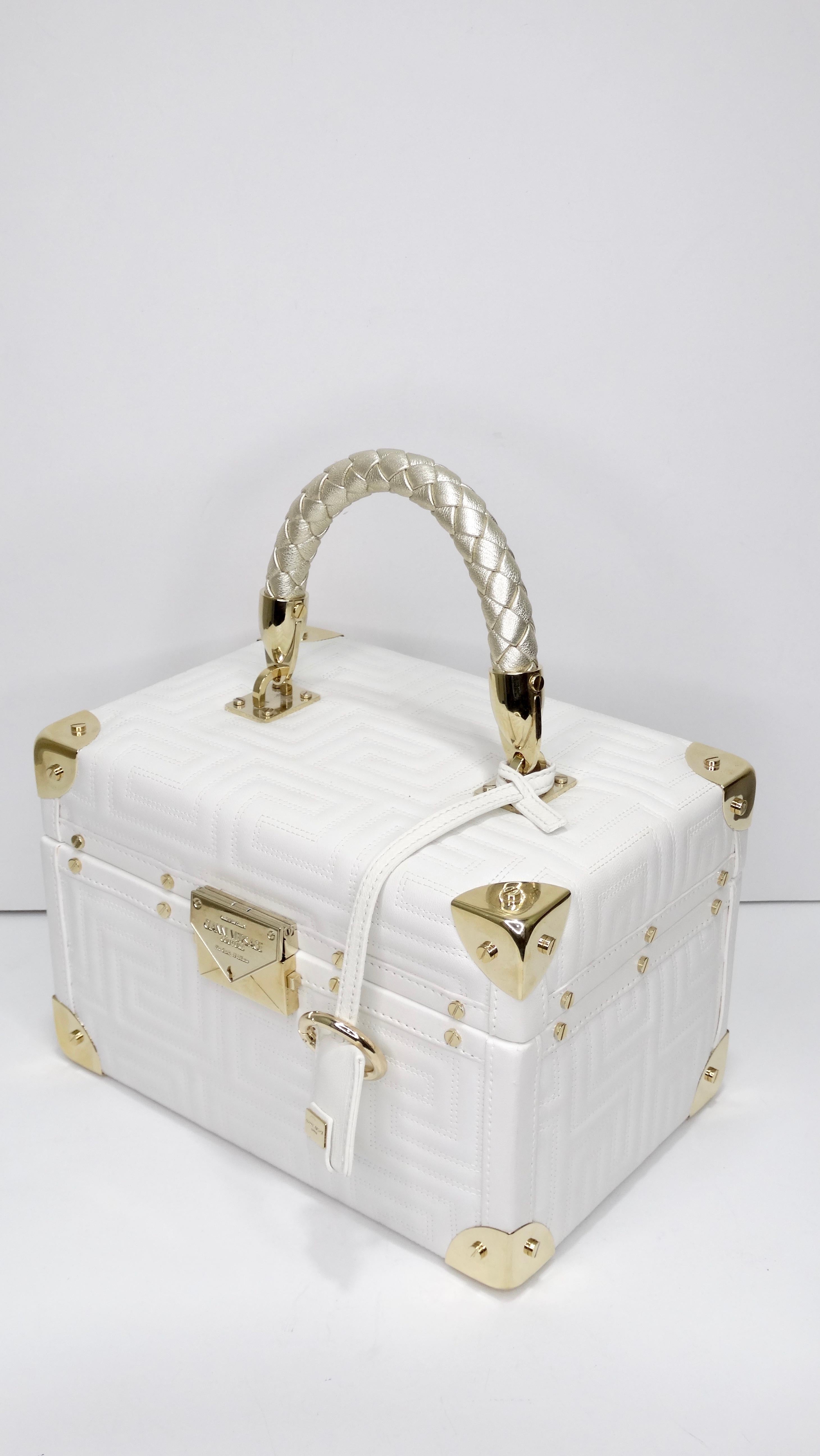 Gianni Versace Couture Train Case Bag For Sale at 1stDibs gianni
