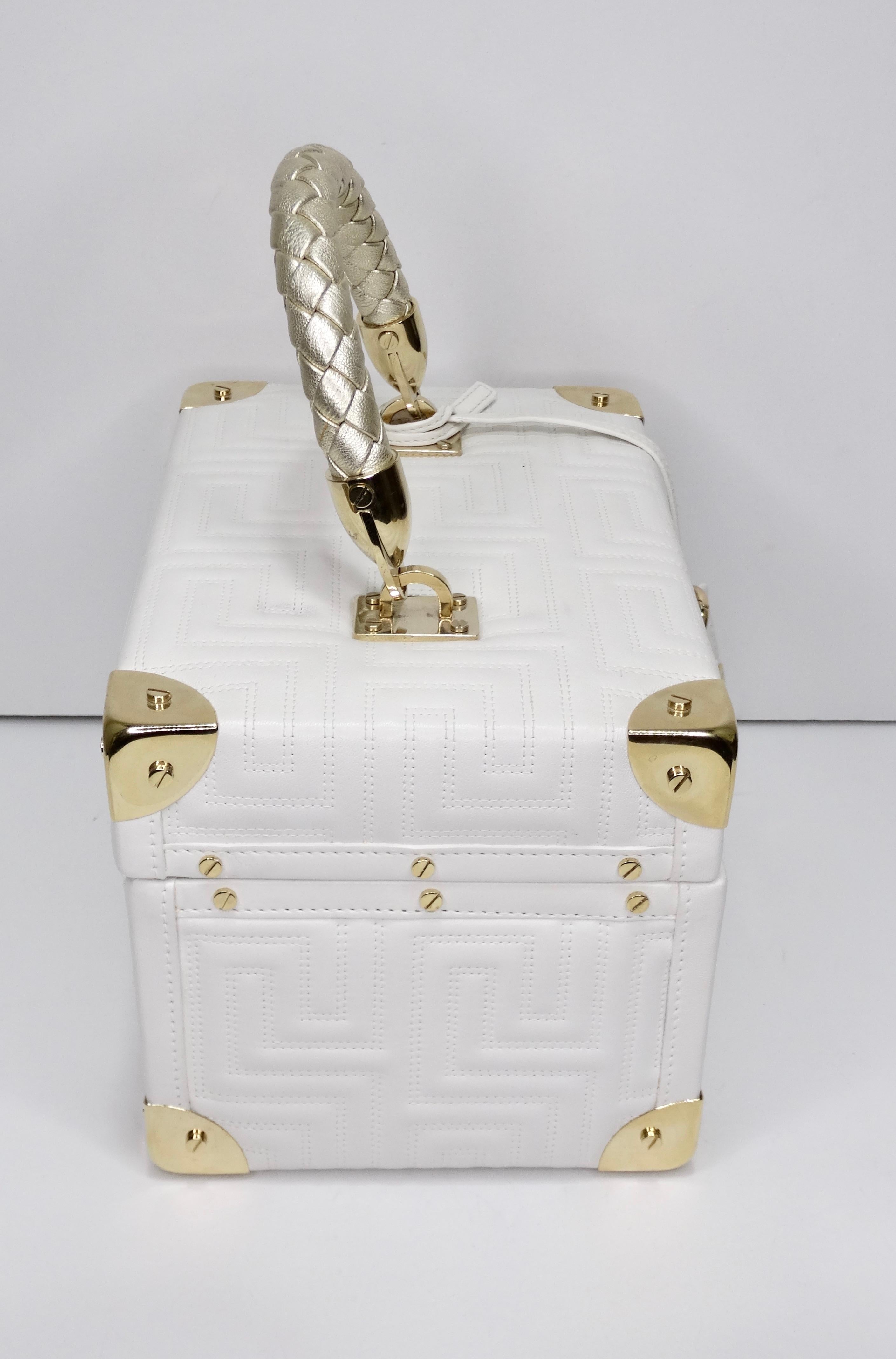Gianni Versace Couture Train Case Bag For Sale at 1stDibs gianni
