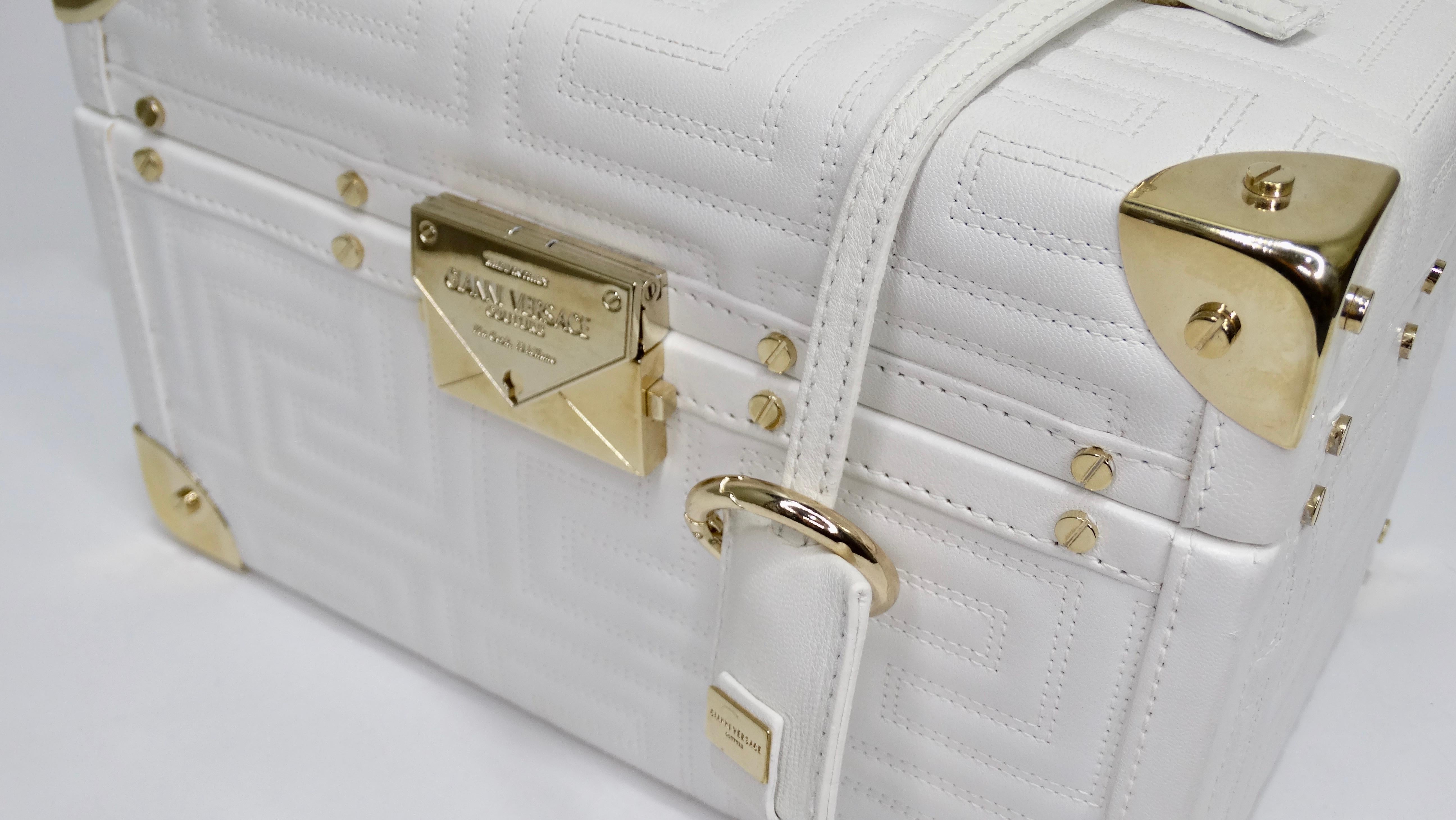 Gianni Versace Couture Train Case Bag For Sale at 1stDibs gianni