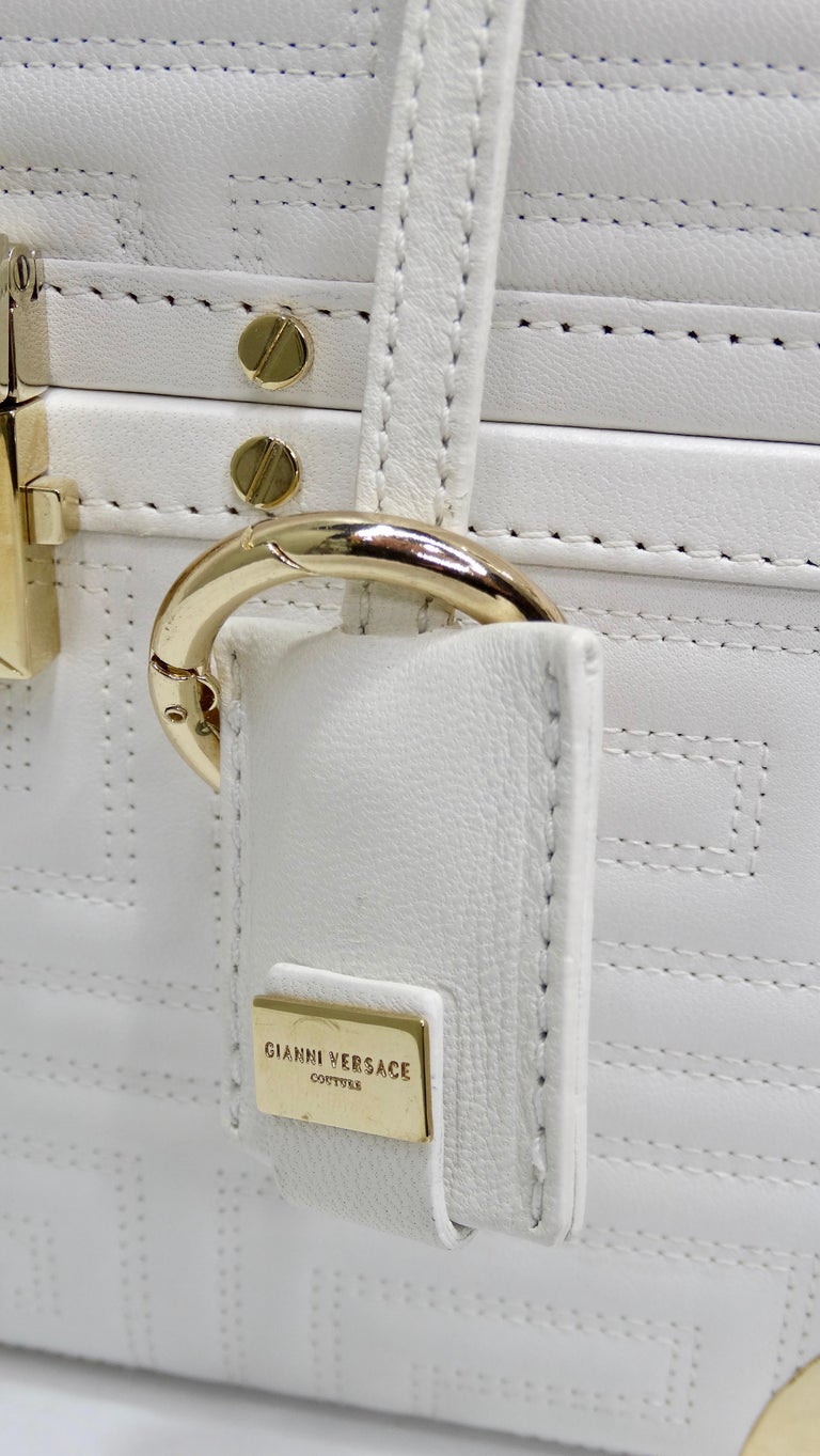 Gianni Versace Couture Train Case Bag For Sale at 1stDibs