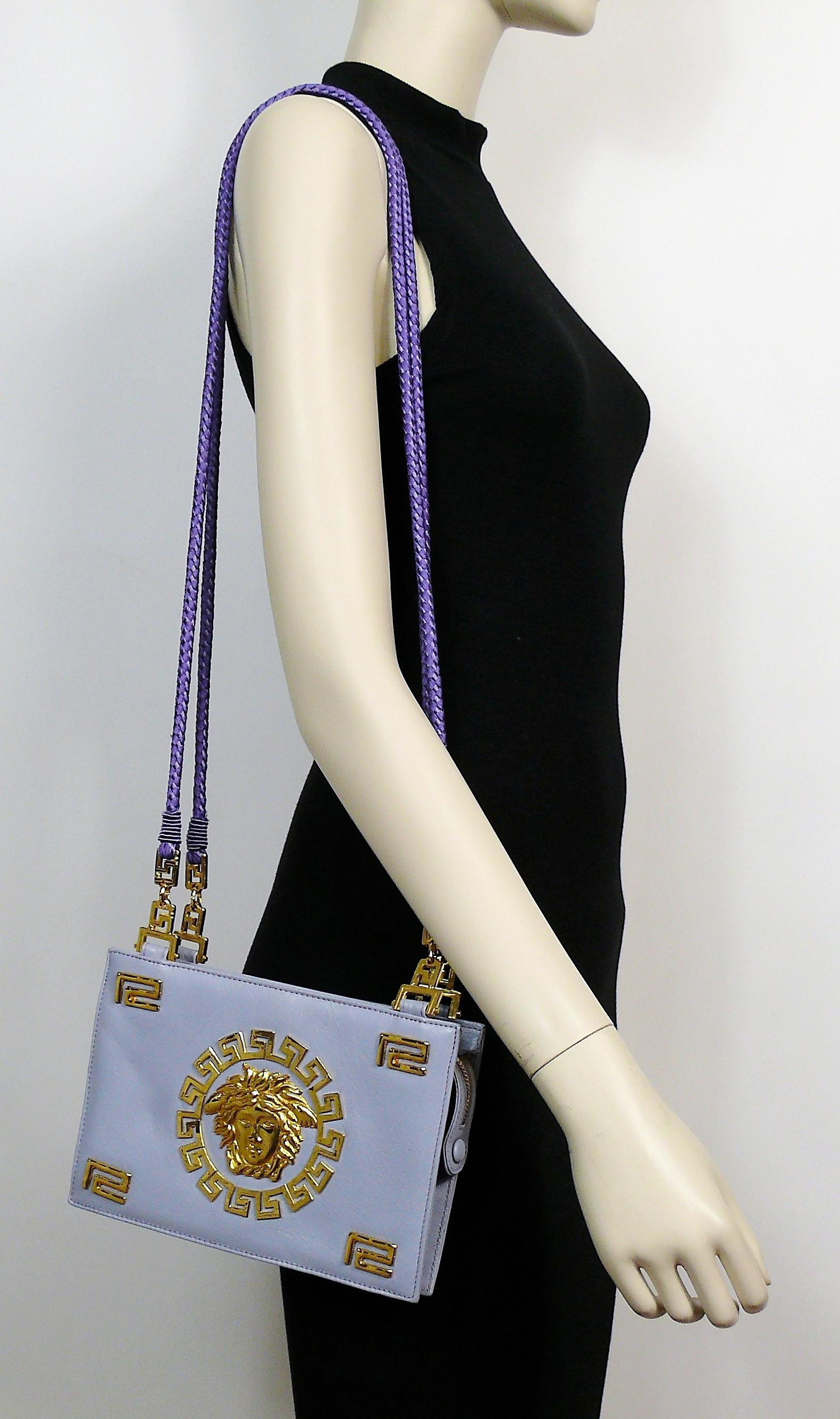lavender versace bag