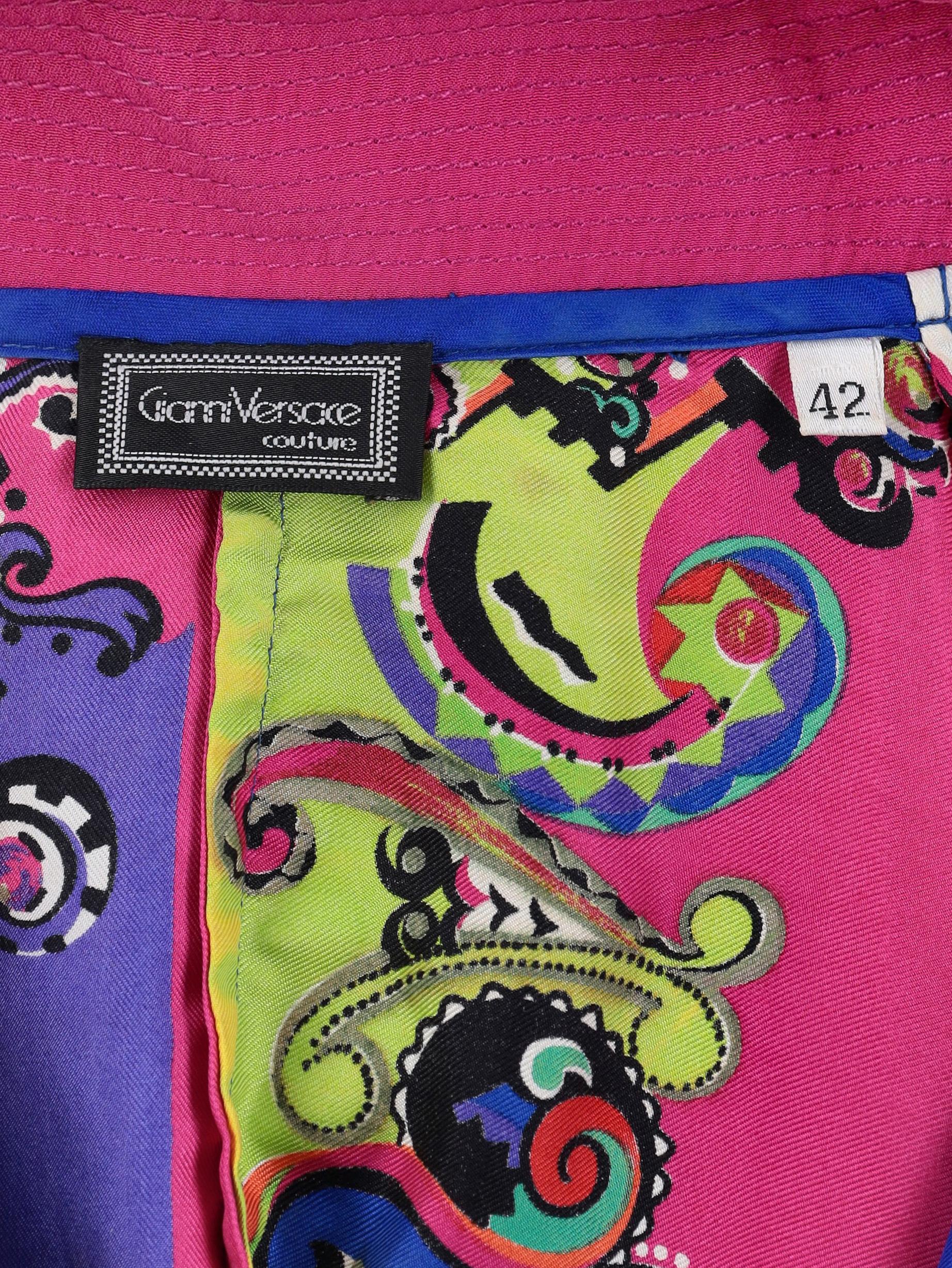 Gianni Versace Couture Vogue Shirt - 90s 5