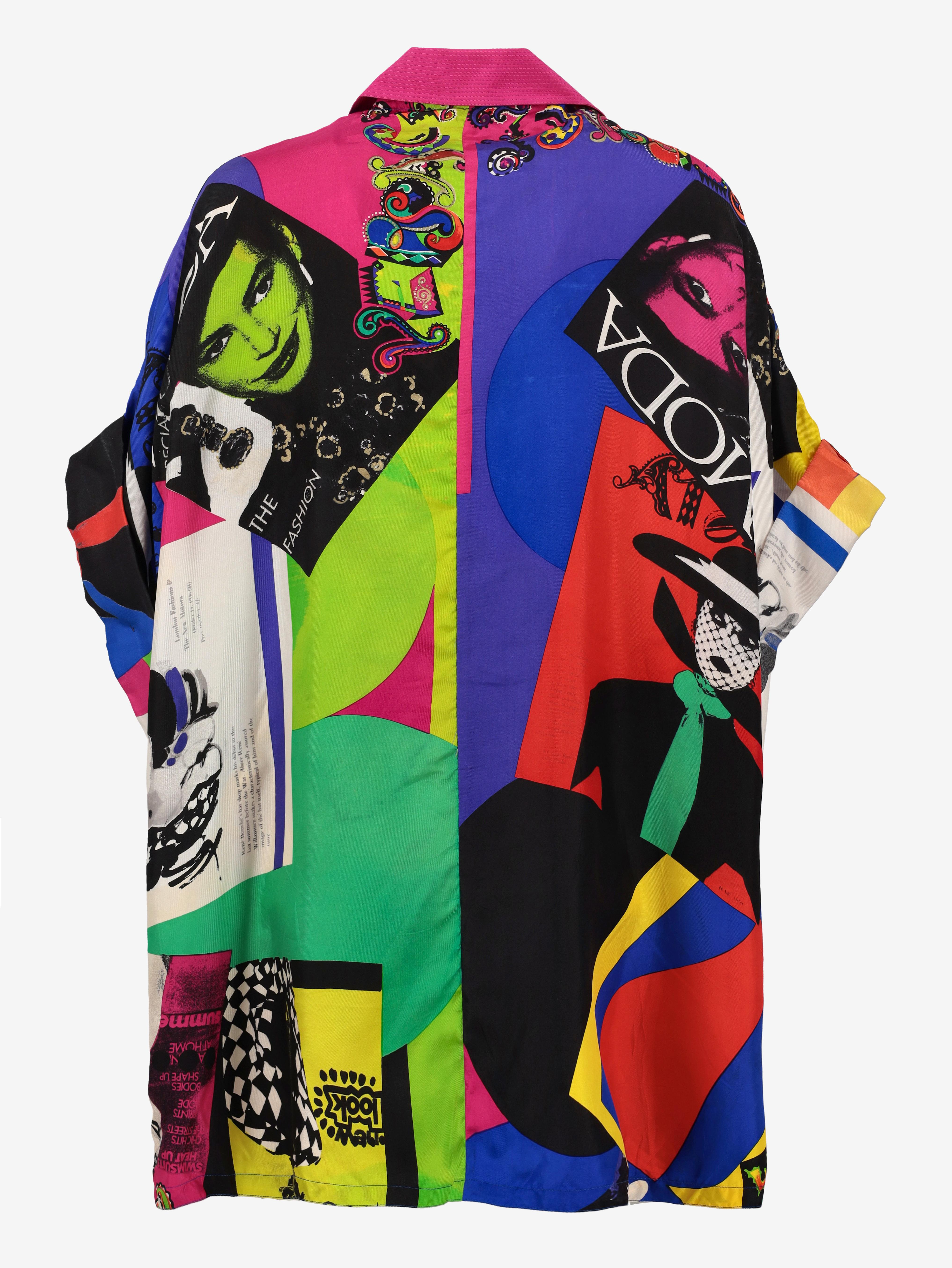 Gianni Versace Couture Vogue Shirt - 90s 6