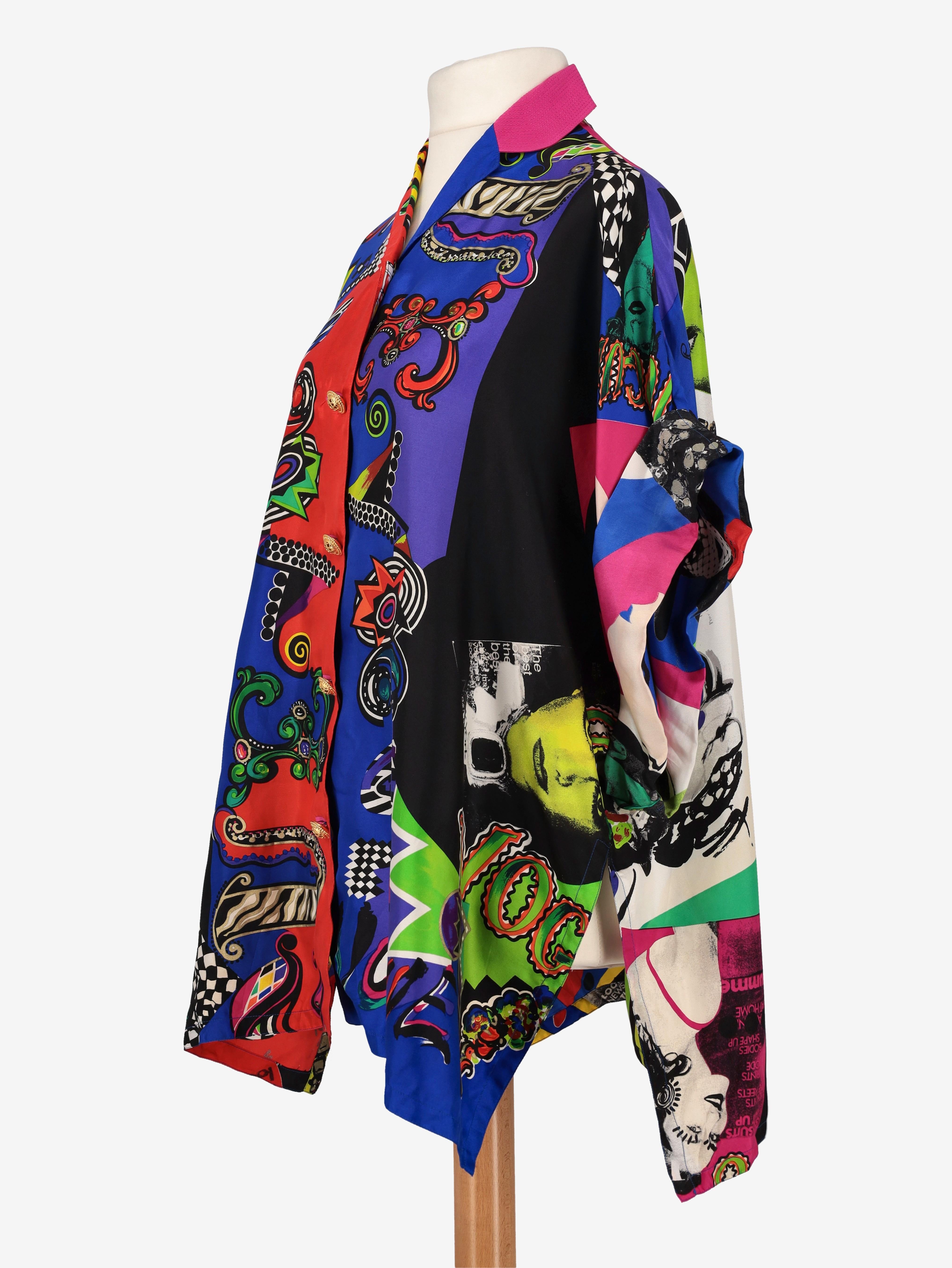 Gianni Versace Couture Vogue Shirt - 90s In Excellent Condition In Milano, IT