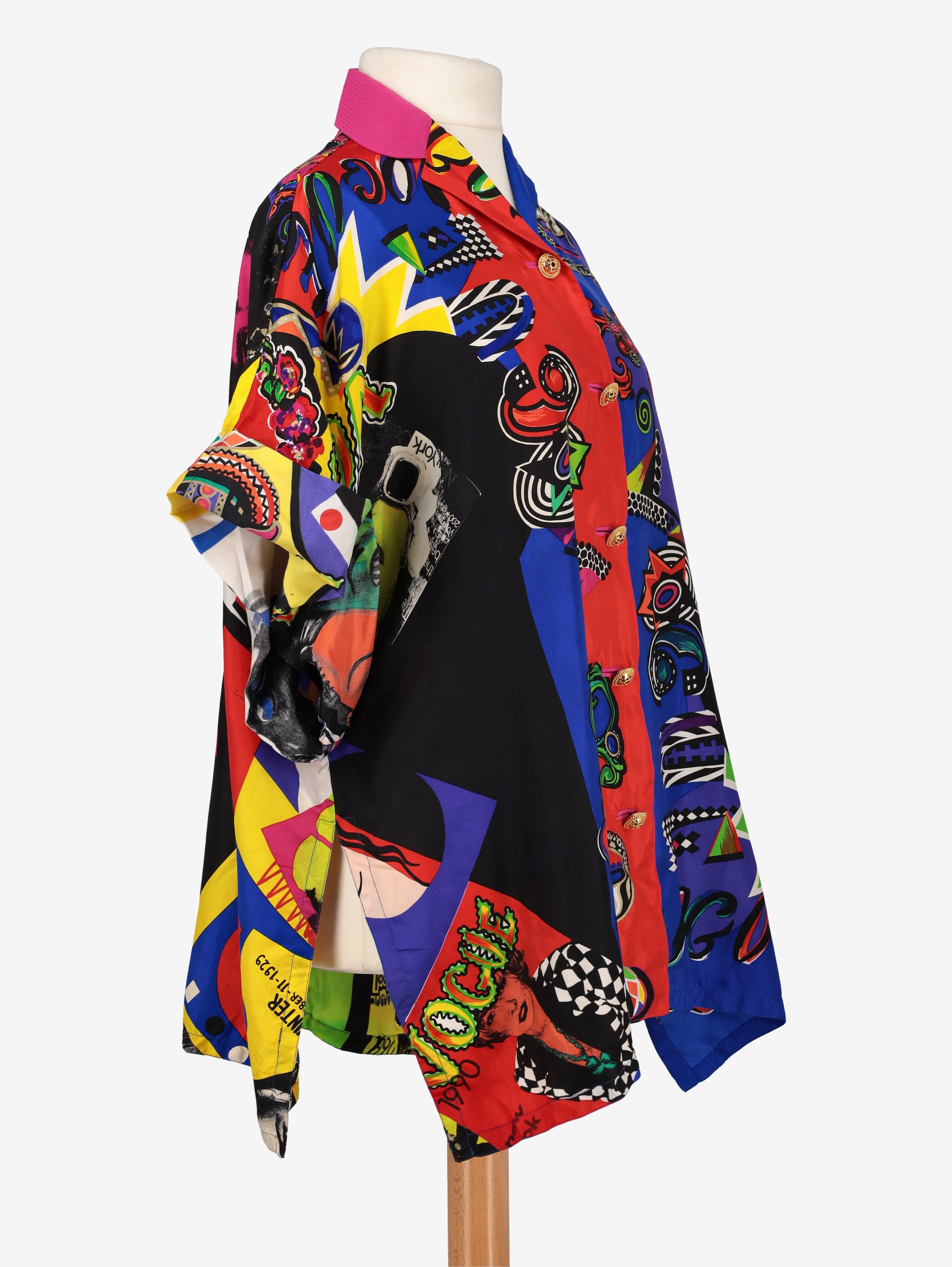 Gianni Versace Couture Vogue Shirt - 90s 3