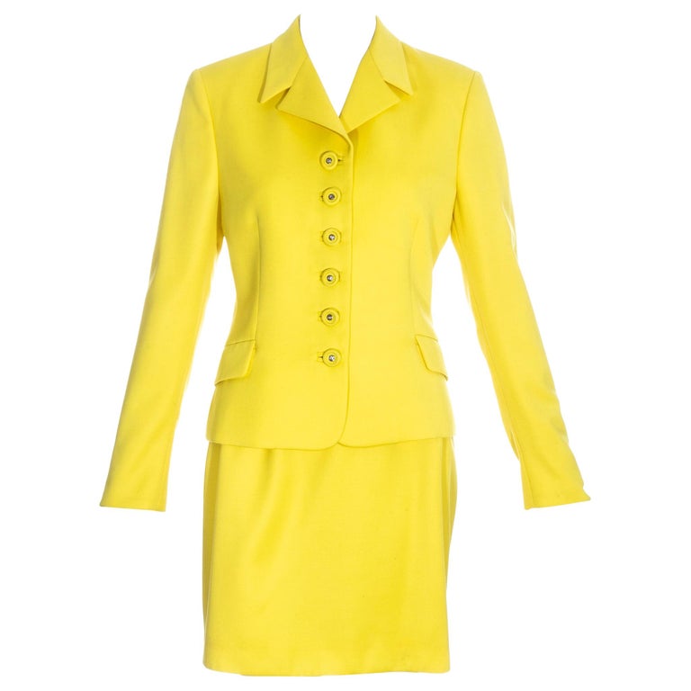 Yellow Suit - 2,745 For Sale on 1stDibs  yell0w suit, yellow suit jacket,  yell0w.suit