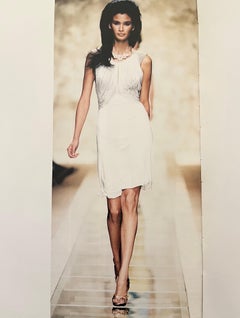 Gianni Versace Crystal Embellished Gold Leather Plexiglass Platform Shoes 37 NWT