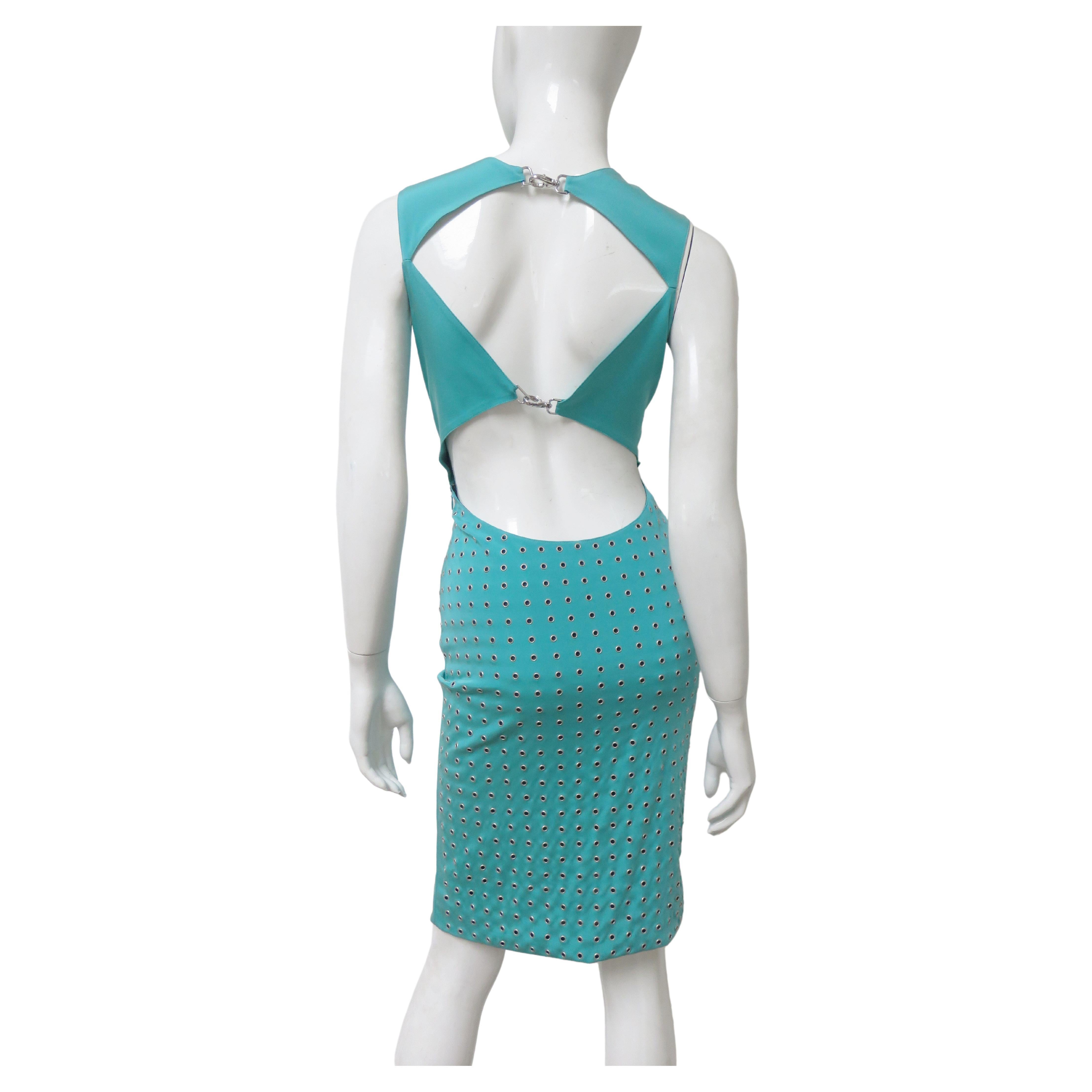 1990s Gianni Versace Metal Mesh Chain Mail Dress at 1stDibs 90s