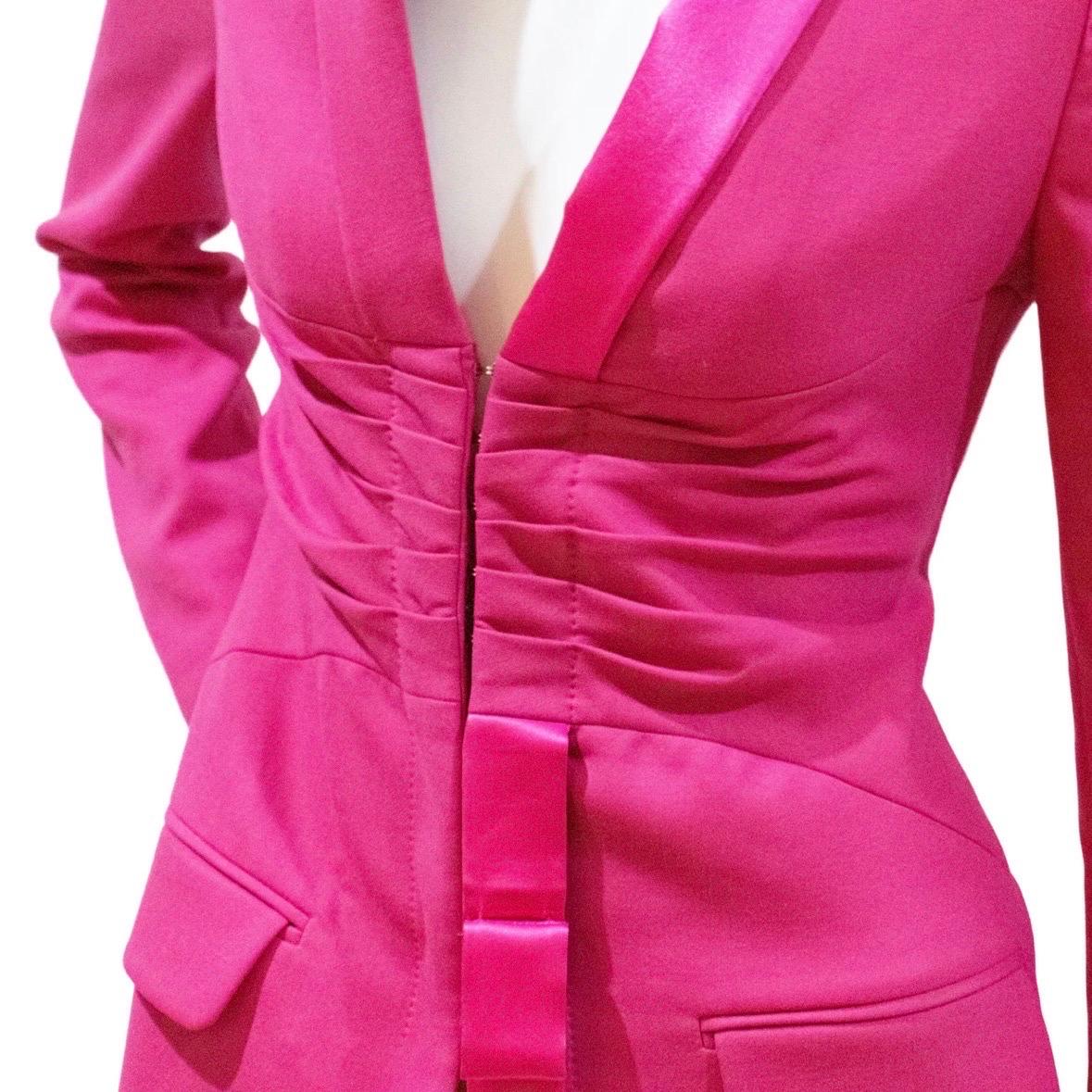 Gianni Versace Double-Breasted Blazer Coat 2009 In Good Condition In Los Angeles, CA