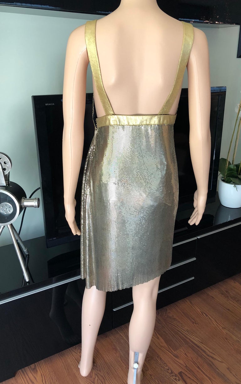 versace metal mesh