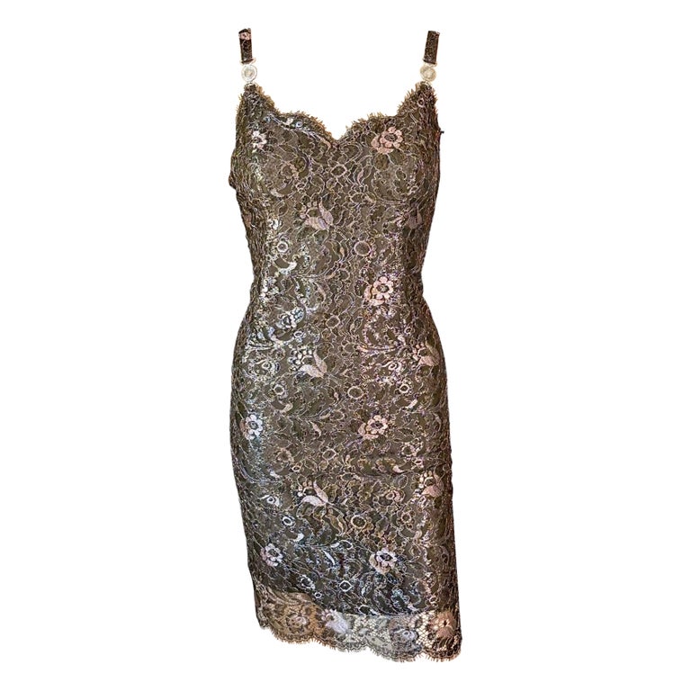 knee length dresses for ladies 1930's White Lace Dress with Net Ruffle – Eveliina Vintage
