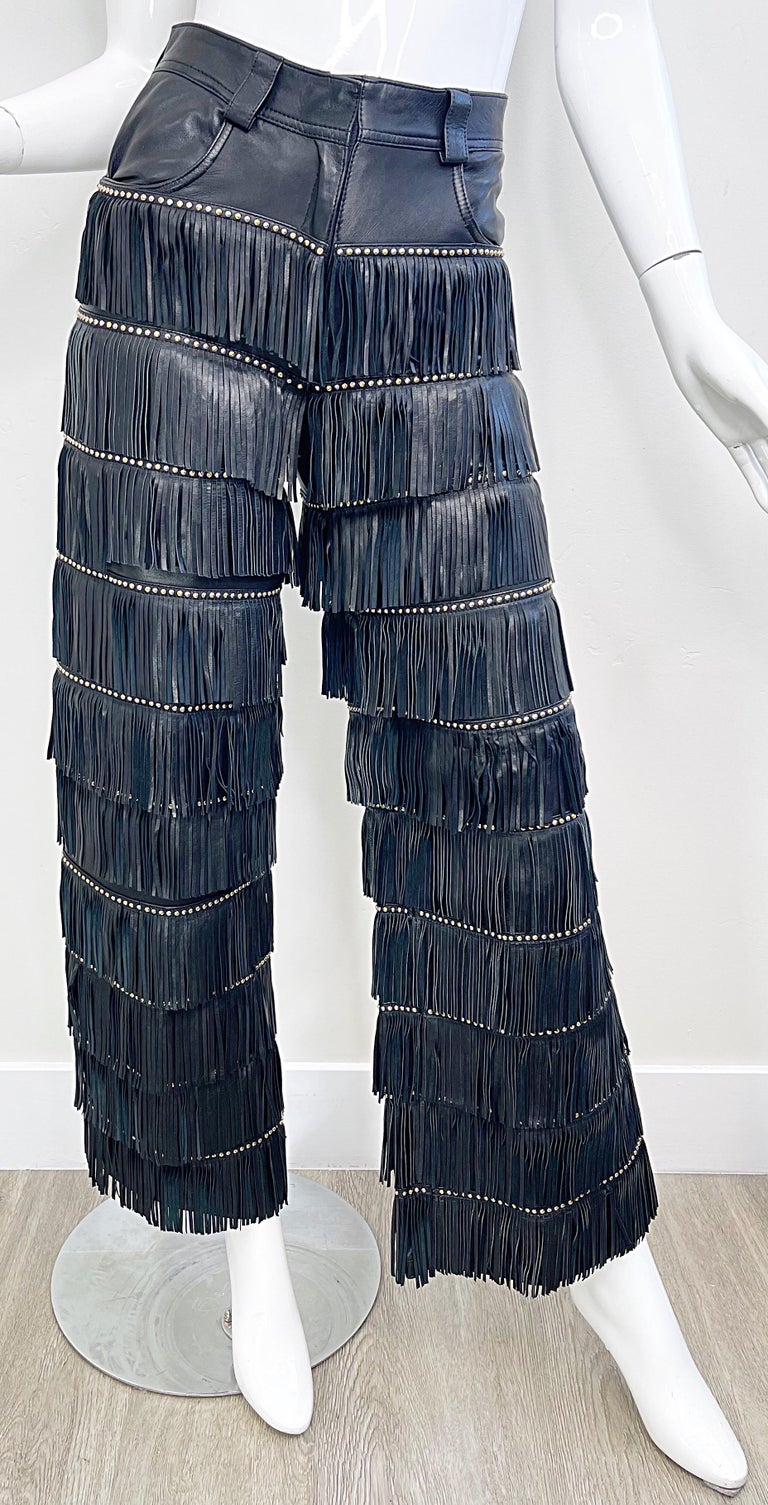 Gianni Versace Fall 1992 Bondage S&M Collection Runway Leather  display picture 1