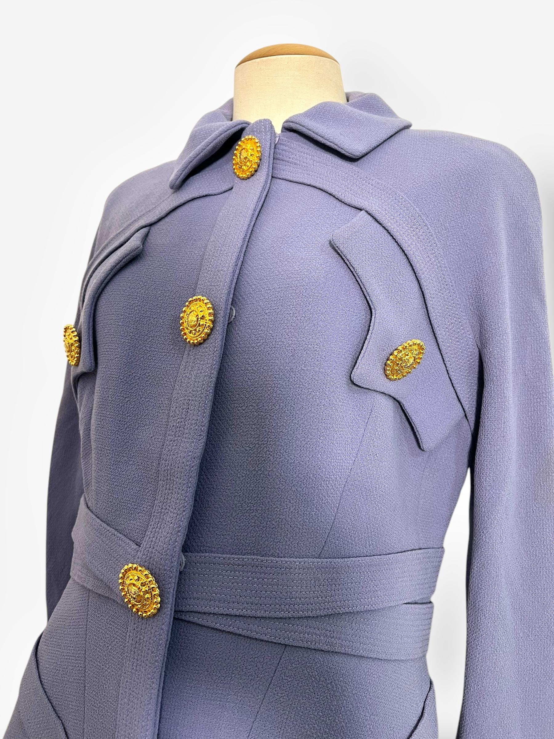 Donna Gianni Versace, giacca bondage 