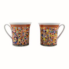 Gianni Versace for Rosenthal, 2 "Le Cirque" Cups