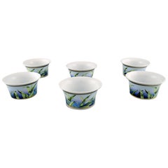 Gianni Versace for Rosenthal, a Set of Six "Jungle" Bowls