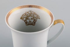 Gianni Versace for Rosenthal, Barocco et al, Two Cups and a Vase in Porcelain