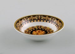 Gianni Versace for Rosenthal, "Barocco" Porcelain Bowl with Gold Decoration