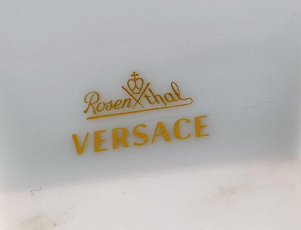 20th Century Gianni Versace for Rosenthal, Five Knife Rests in White Porcelain