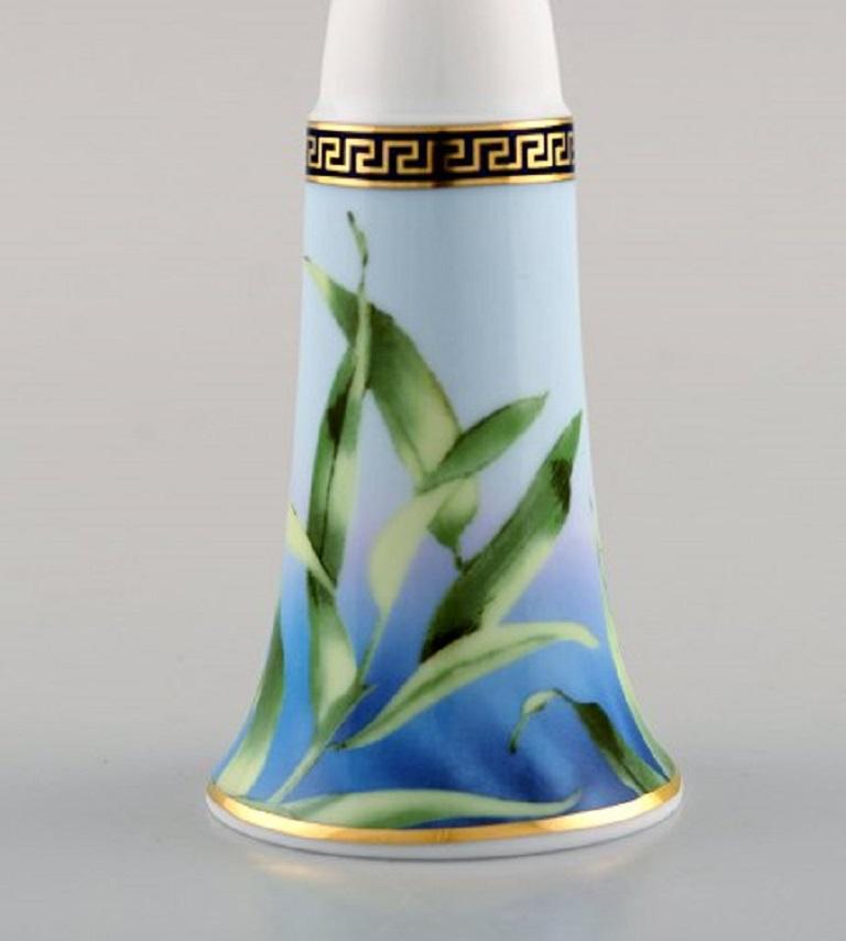 Allemand Gianni Versace pour Rosenthal:: salière en porcelaine 