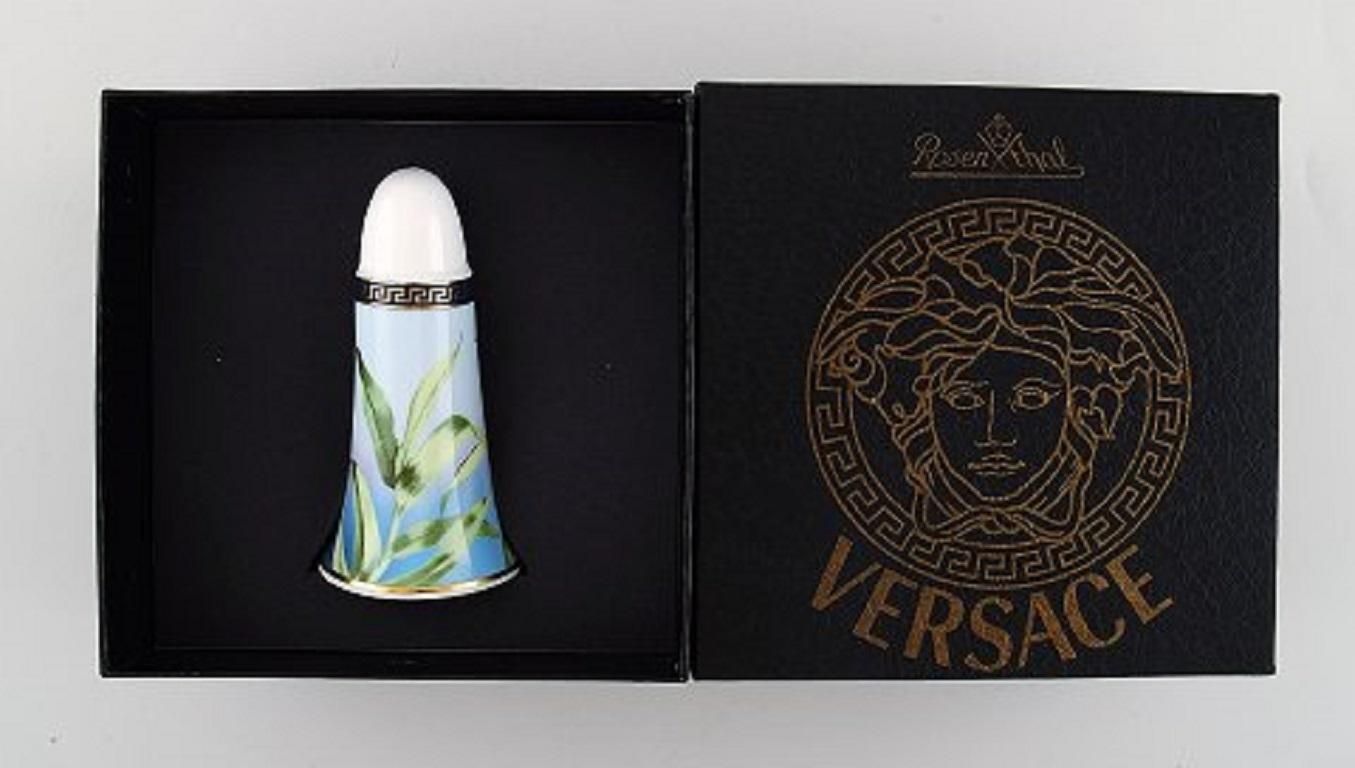 20ième siècle Gianni Versace pour Rosenthal:: salière en porcelaine 