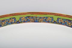 Gianni Versace for Rosenthal. Large "Russian Dream" Serving Dish in Porcelain