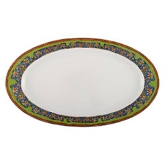 Gianni Versace for Rosenthal. Large "Russian Dream" Serving Dish in Porcelain