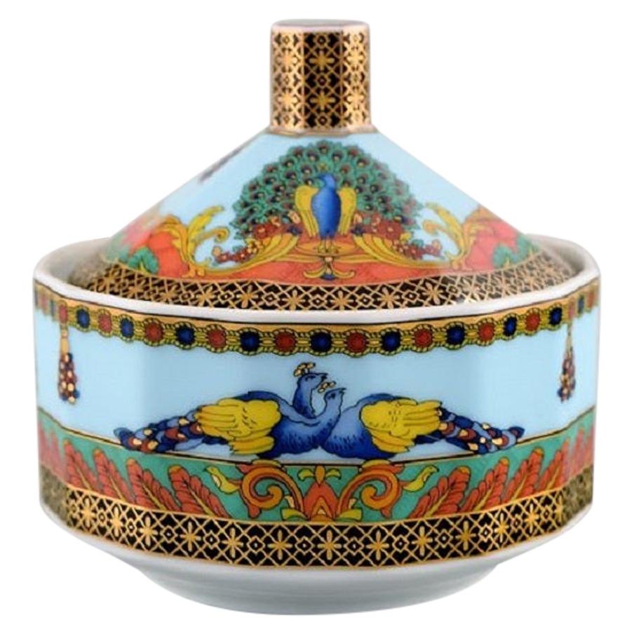 Gianni Versace for Rosenthal, "Le Voyage De Marco Polo" Porcelain Sugar Bowl