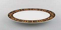 Gianni Versace for Rosenthal, Oval "Barocco" Porcelain Dish/Tray, 20th Century