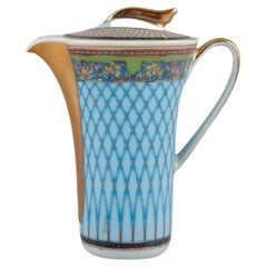 Used Gianni Versace for Rosenthal, Porcelain Miniature Jug. "Russian Dream"