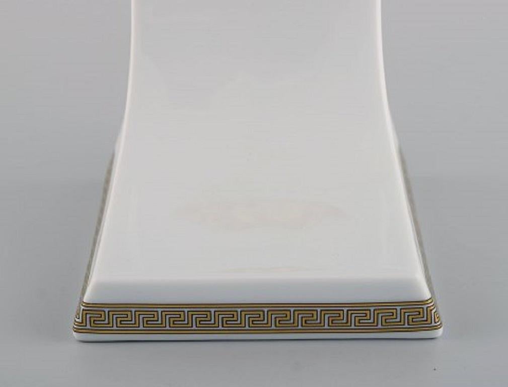 German Gianni Versace for Rosenthal, Two Gorgona Bookends in White Porcelain